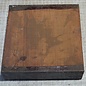 Cocobolo Palisander retusa, ca. 171 x 181 x 49mm, 1,62kg