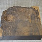 Ziricote, approx. 202 x 173 x 54mm, 2kg