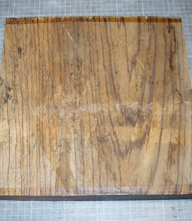 Zebrawood, approx.  300 x 300 x 48mm, 3,0kg