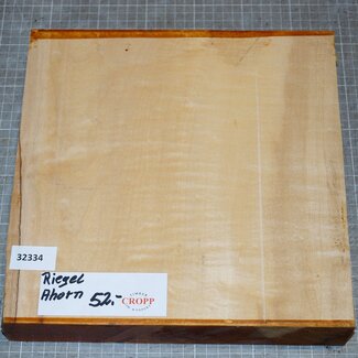 Riegelahorn, ca. 285 x 285 x 50mm, 3,0kg