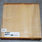 Maple fiddleback, approx. 285 x 285 x 50mm, 3,0kg