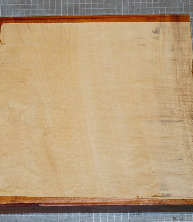 Riegelahorn, ca. 285 x 285 x 50mm, 3,0kg