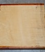 Maple fiddleback, approx. 285 x 285 x 50mm, 3,0kg