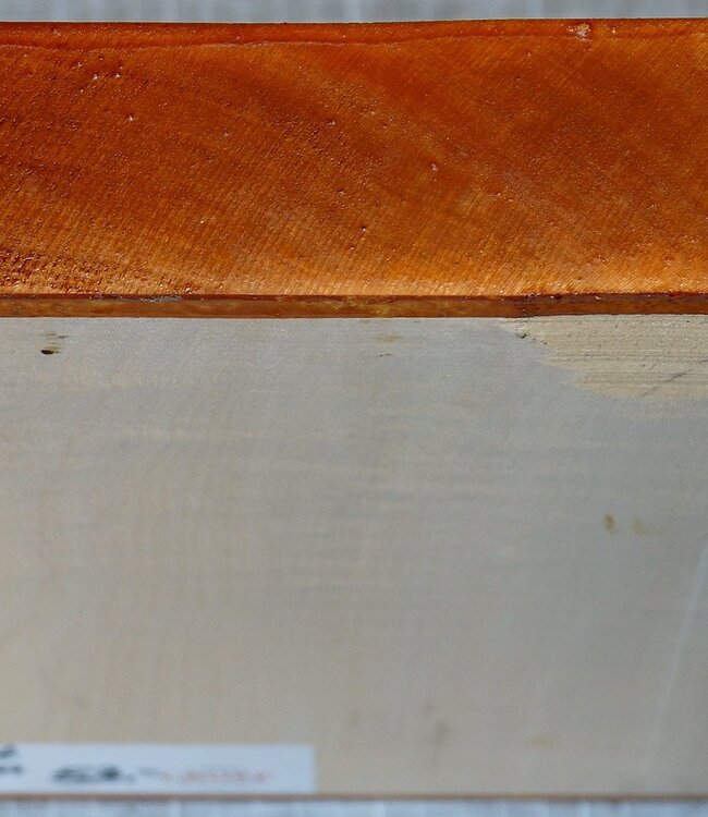 Maple fiddleback, approx. 285 x 285 x 50mm, 3,0kg