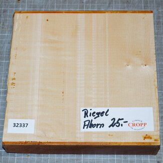 Riegelahorn, ca. 220 x 220 x 49mm, 1,5kg