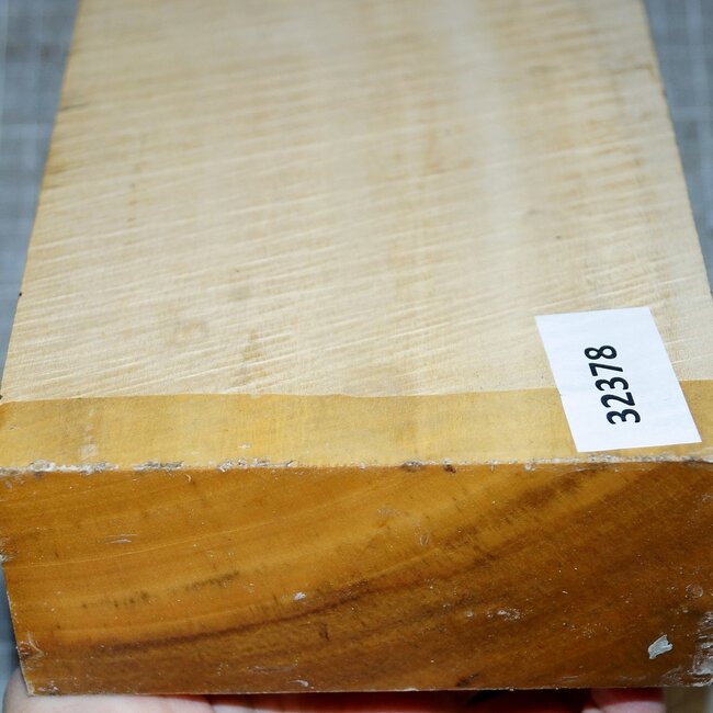 Satinwood, approx.  260 x 125 x 55mm, 1,6kg