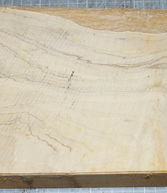 Satin, Zitronenholz, ca. 320 x 160 x 55mm, 2,7kg