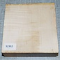Maple fiddleback, approx. 170 x 170 x 65mm, 1,3kg
