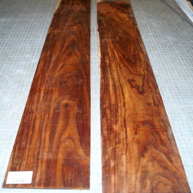 Cocobolo Palisander, Gitarren Zargen, ca. 860 x 135 x 3 mm
