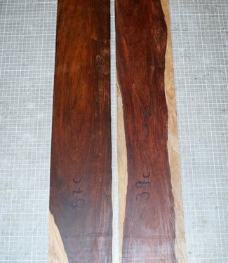 Cocobolo rosewood, guitar sides, approx. 860 x 135 x 3 mm