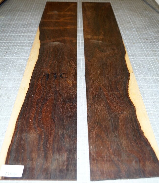Cocobolo rosewood, guitar sides, approx. 860 x 130 x 3 mm