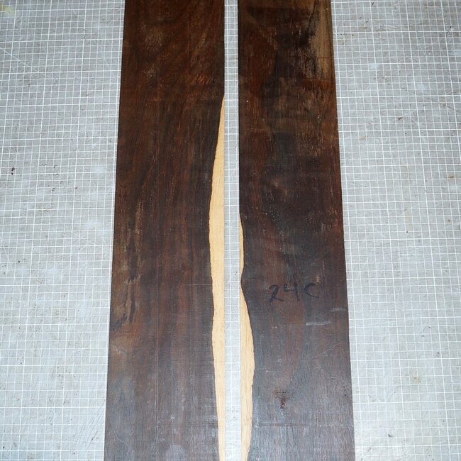 Cocobolo Palisander, Gitarren Zargen, ca. 860 x 130 x 3 mm