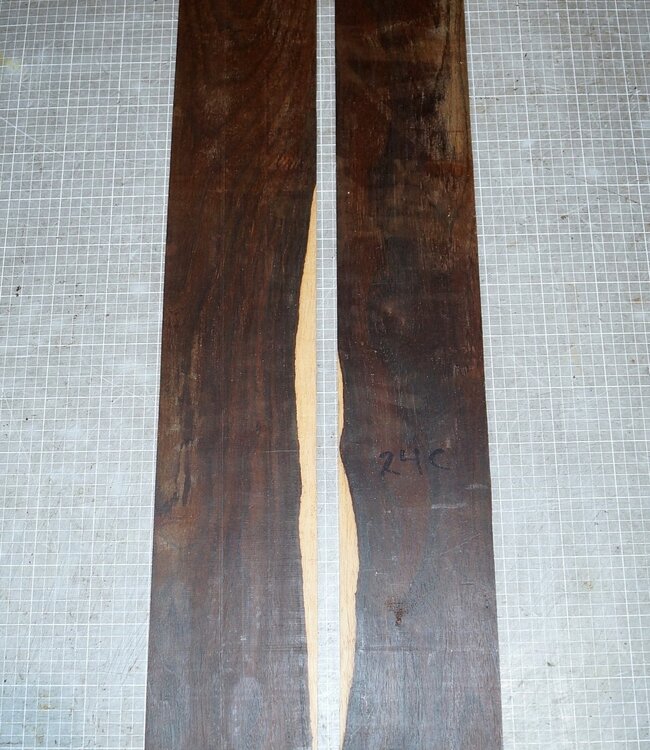 Cocobolo Palisander, Gitarren Zargen, ca. 860 x 130 x 3 mm