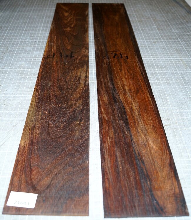 Cocobolo rosewood, guitar sides, approx. 800 x 115 x 3 mm