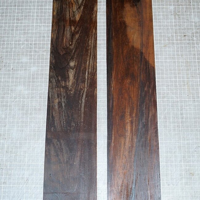 Cocobolo Palisander, Gitarren Zargen, ca. 800 x 115 x 3 mm
