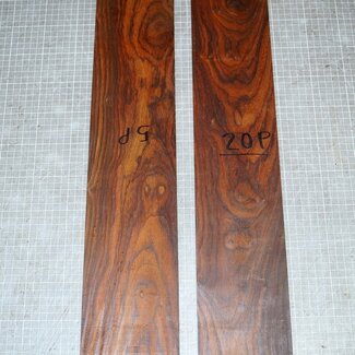 Cocobolo Palisander, Gitarren Zargen, ca. 800 x 115 x 3 mm