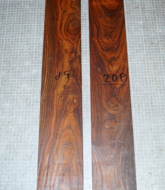 Cocobolo rosewood, guitar sides, approx. 800 x 115 x 3 mm