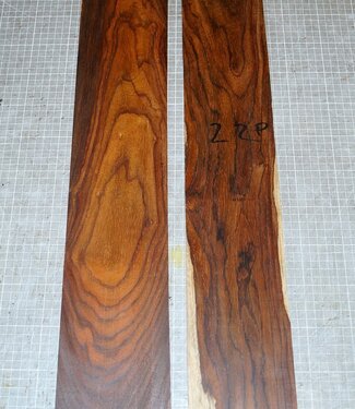 Cocobolo Palisander, Gitarren Zargen, ca. 800 x 115 x 3 mm