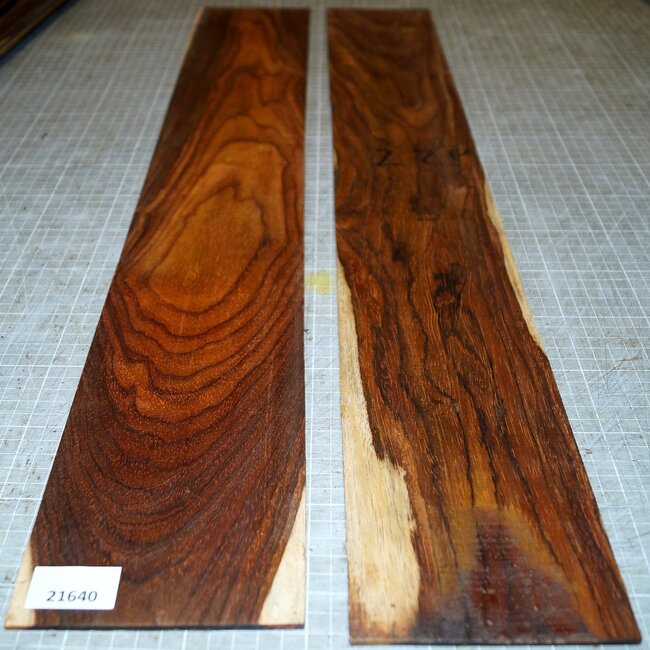 Cocobolo rosewood, guitar sides, approx. 800 x 115 x 3 mm