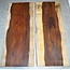 Cocobolo rosewood, guitar bottoms, approx. 550 x 230 x 5 mm