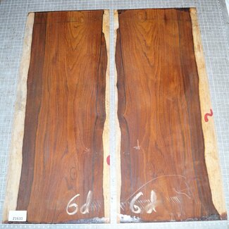 Cocobolo rosewood, guitar bottoms, approx. 550 x 230 x 5 mm