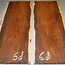 Cocobolo rosewood, guitar bottoms, approx. 550 x 230 x 5 mm