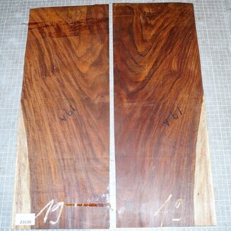 Cocobolo rosewood, guitar bottoms, approx. 525 x 190 x 3 mm