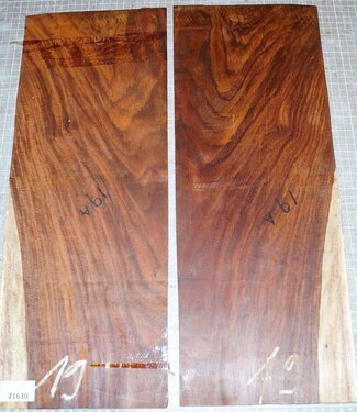 Cocobolo rosewood, guitar bottoms, approx. 525 x 190 x 3 mm