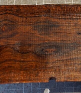 Snakewood, approx. 390 x 100/107 x 30/38mm