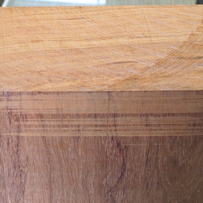 Bubinga, approx. 330 x 340 x 120mm