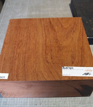 Bubinga, ca. 330 x 340 x 120mm