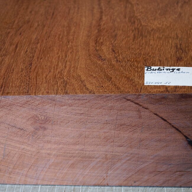 Bubinga, approx. 330 x 340 x 120mm