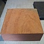 Bubinga, approx. 330 x 340 x 120mm