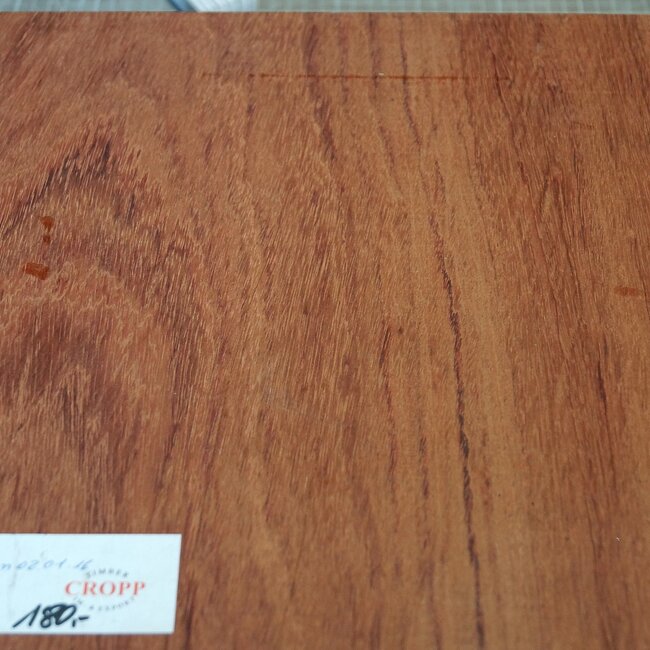 Bubinga, ca. 330 x 340 x 120mm