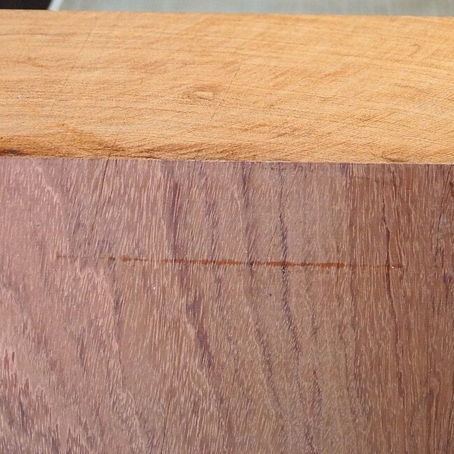 Bubinga, approx. 330 x 340 x 120mm