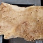 Pappel Maser Tischplatte, ca. 1790 x 520/530 x 50mm