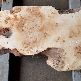 Mappa burl, approx.  1810  x 490/610 x 60mm