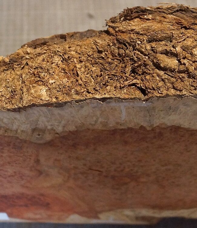 Amboyna Burl, approx. 375 x 255 x 56mm, 4,1kg