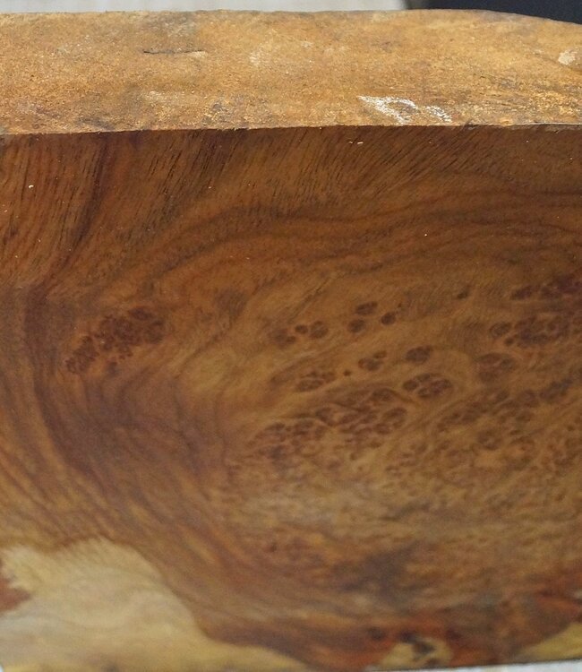 Amboyna Burl, approx. 540 x 280 x 50mm, 4,7kg