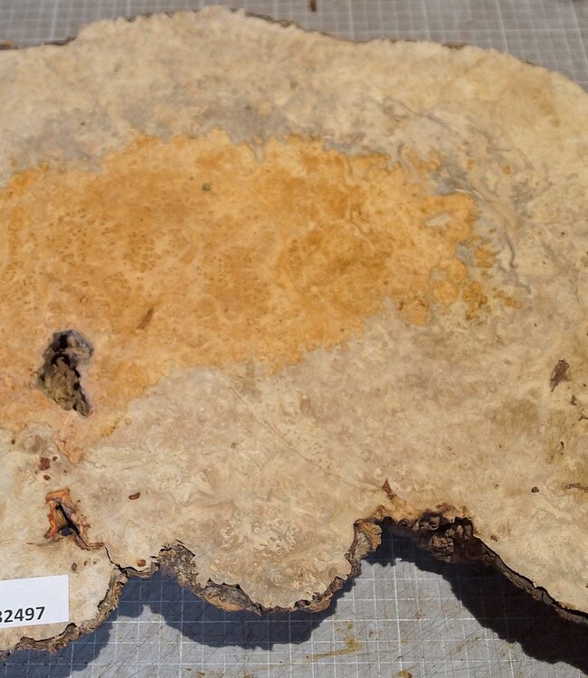 Amboina Maser, ca. 530 x 380 x 56mm, 4,04kg