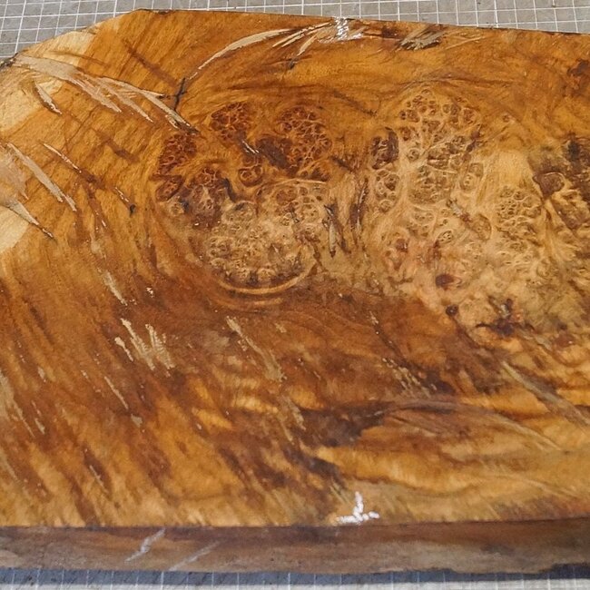 Amboyna Burl, approx.  600 x 260 x 50mm, 4,76kg
