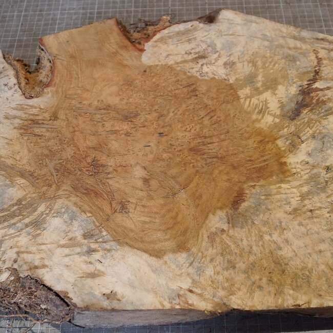 Amboyna Burl, approx. 560 x 375 x 51mm, 6,12kg