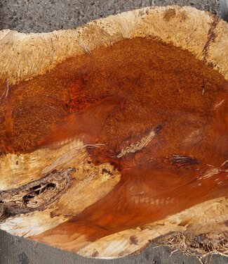 Amboyna Burl, approx. 845 x 465 x 50mm, 5kg