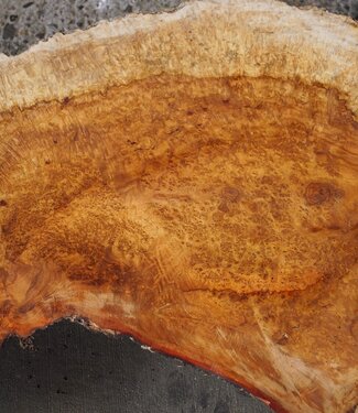 Amboyna Burl, approx. 630 x 360/280/415 x 25/60mm, 6kg