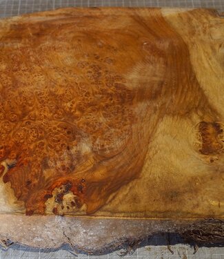 Amboyna Burl, approx. 520 x 290 x 50mm, 4,18kg