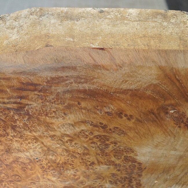 Amboyna Burl, approx. 520 x 290 x 50mm, 4,18kg