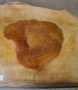 Amboyna Burl, approx. 580 x 435 x 50mm, 8,06kg
