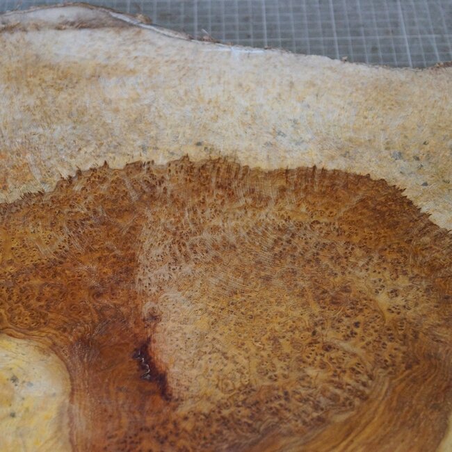 Amboina Maser, ca. 580 x 435 x 50mm, 8,06kg