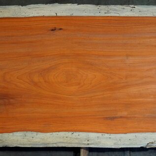 Padouk Table top, approx. 4100 x 970 x 60 mm, 13423