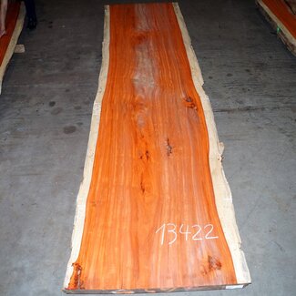 Padouk Table top, approx. 4100 x 1040 x 60 mm, 13422